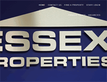 Tablet Screenshot of essexproperties.co.uk